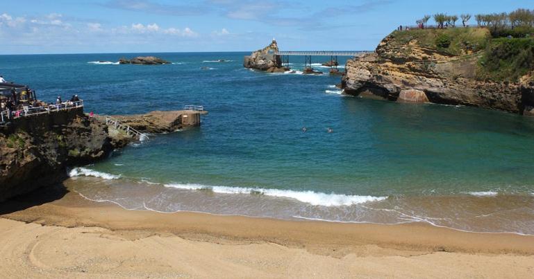 T3 Centre Proche Plage Avec Parking Privatif Biarritz Exterior photo